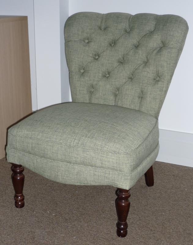 Small Button Back Chair