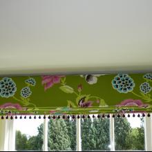 Roman Blind With Trim