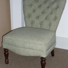 Small Button Back Chair